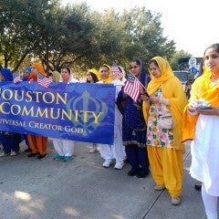 Houston Sikh community participates in MLK Day Parade