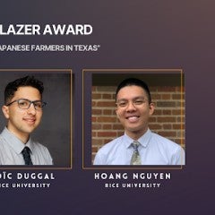 Headshots of Sidney Lu, Loic Duggal, and Hoang Nguyen